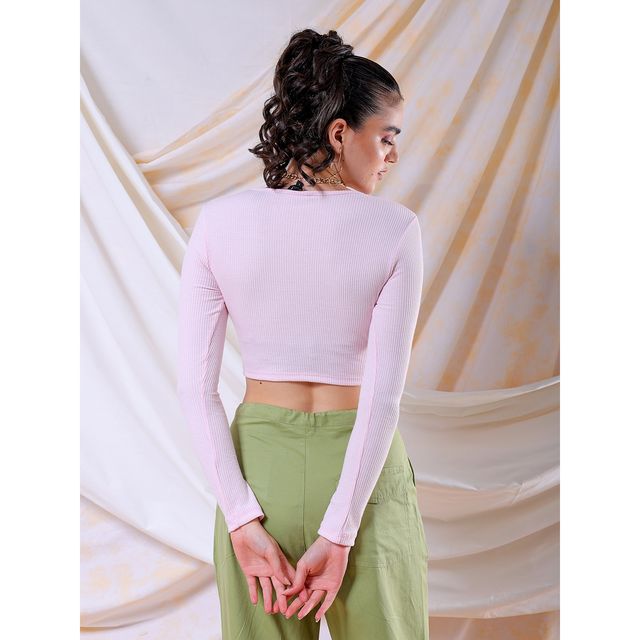 Freehand Women's Fitted Solid Casual Regular | Pink Marshmellow | M
