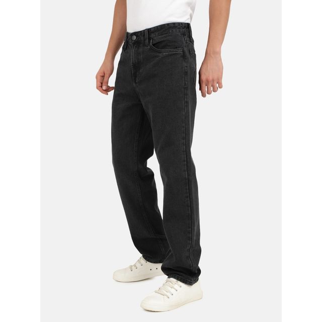 Bene Kleed Men's Charcoal Relaxed Fit Solid Jeans - 32 | BOMDT138XL45-663B