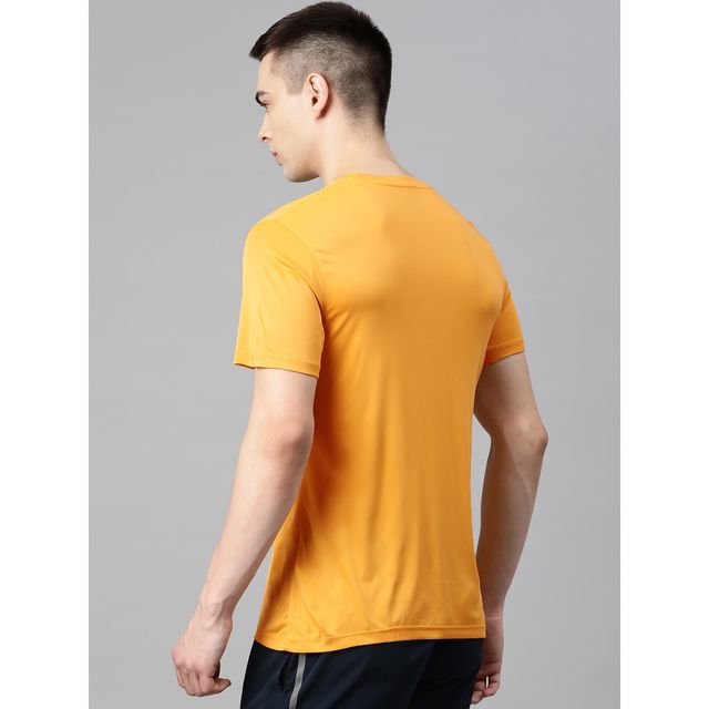 Alcis Men's Round Neck T-shirt | Citrus - L