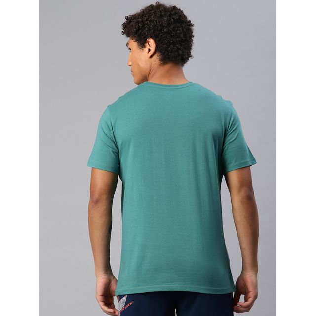 Alcis Men's Round Neck T-shirt | Green - L