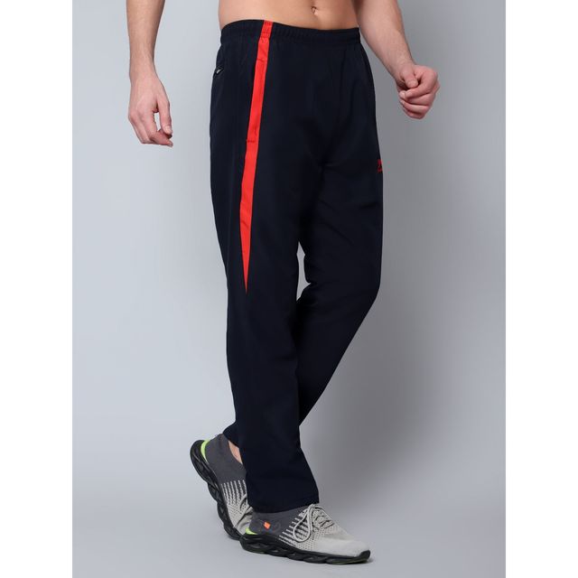 Shiv Naresh Men's Trackpant | 526A - Navy-Red | 2XL