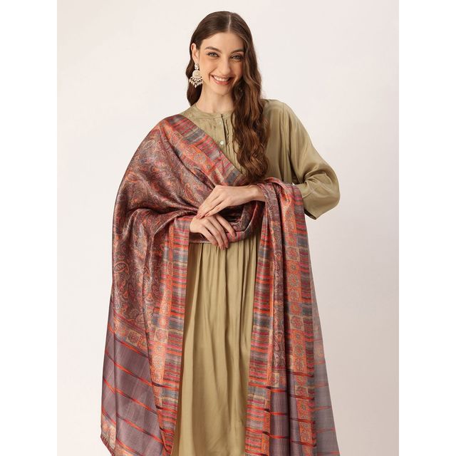 Ishin Multi Color Cotton Dupatta | 1033