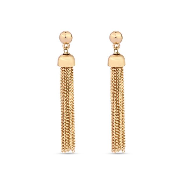 Accessorize London Women's Hammered Semi Circle Stone Earrings - Gold