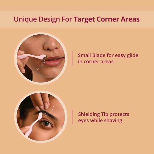 Carmesi Eyebrow Razor | For Salon-Like Eyebrows | Safe And Hygienic | Pack of 3