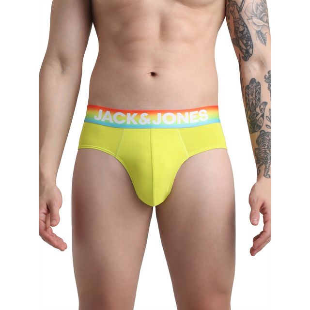 JACK & JONES Men's Kicker Brief | Sulphur Spring - XL