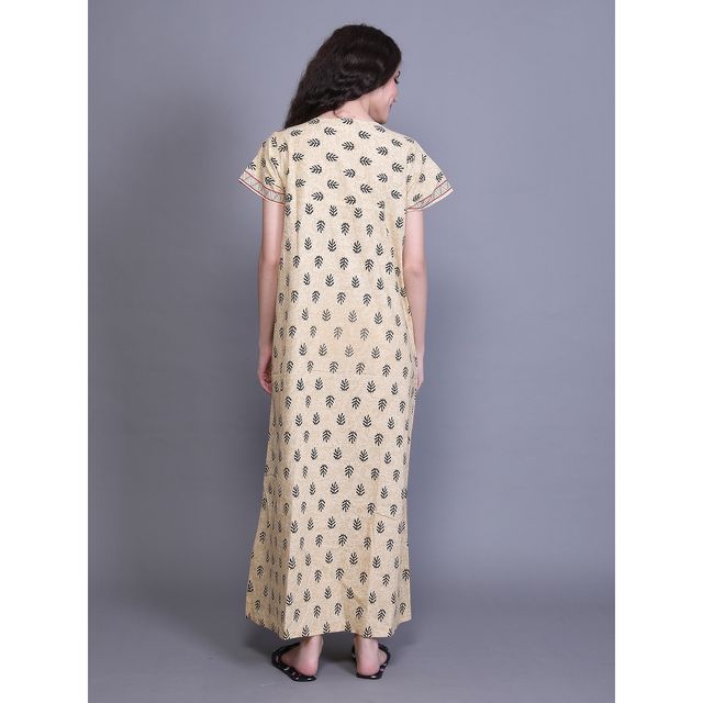 evolove Women's Nighty Yellow LNGCO3283YW-M