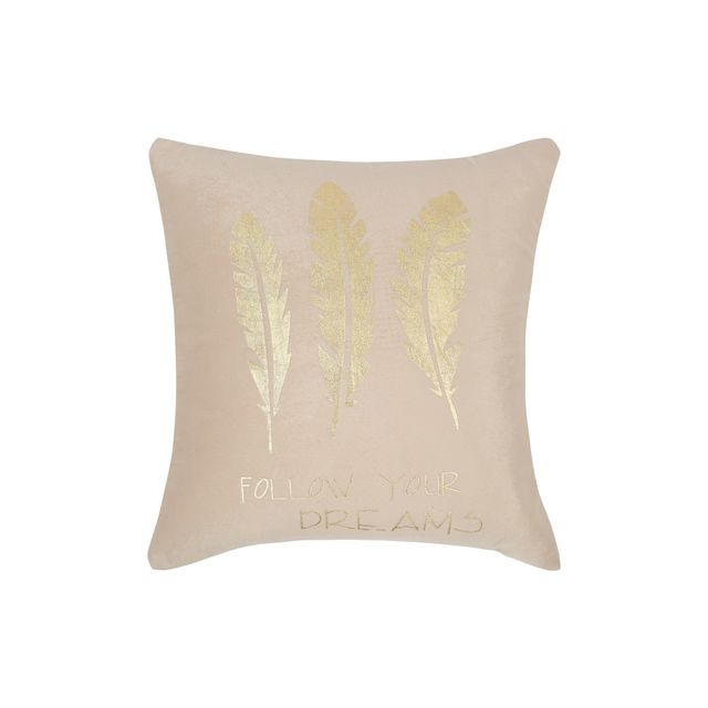 Hosta Homes Soft Velvet Golden Foil Multi Printed Cushion Covers | Pack of 2