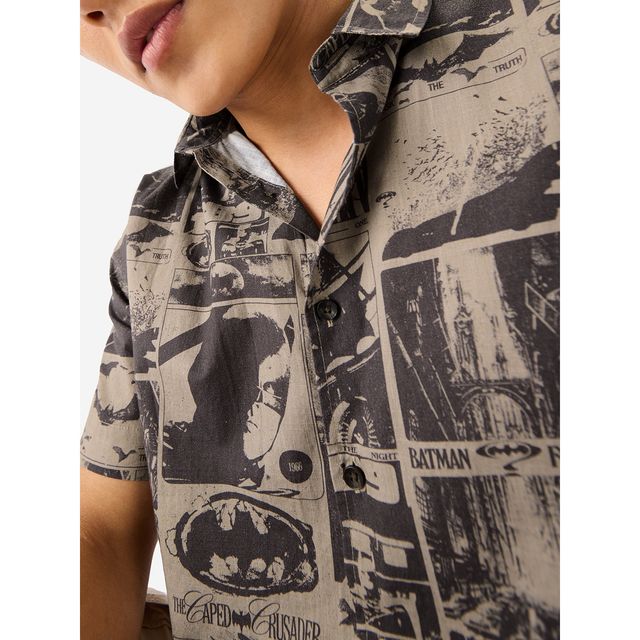 The Souled Store Men's Regular Batman - 1989 Holiday Shirts | Multicolor | M
