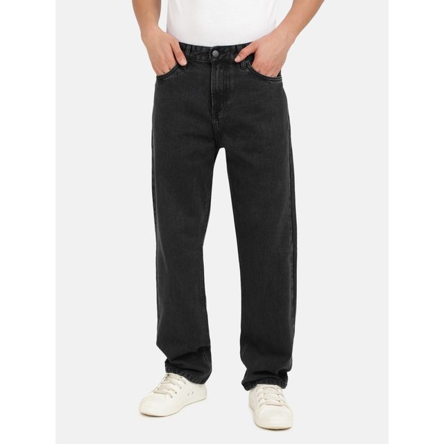 Bene Kleed Men's Charcoal Relaxed Fit Solid Jeans - 32 | BOMDT138XL45-663B