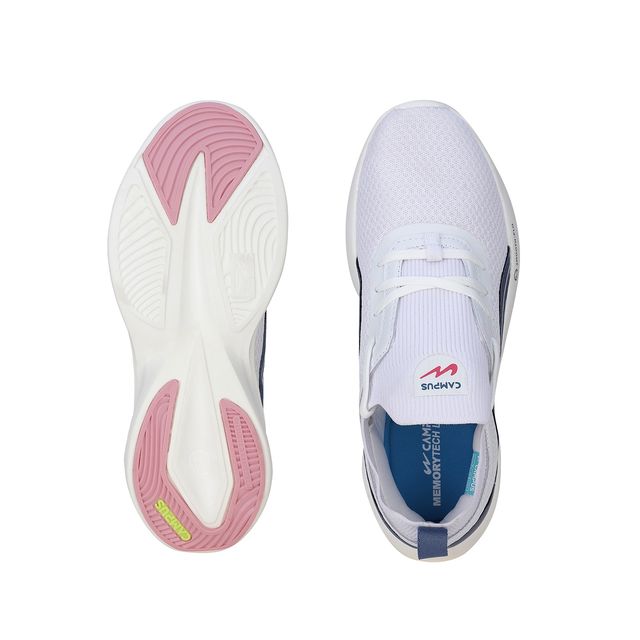 Campus Women's Cammy Sneakers | White | UK4