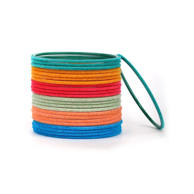 Priyaasi Set of 24 Multi-Color Bangles