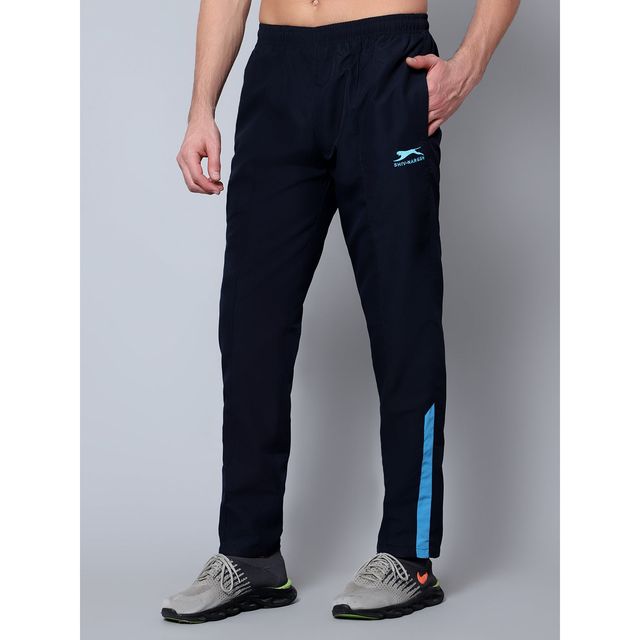 Shiv Naresh Men's Trackpant | 529A - Navy-Cyan | L