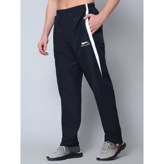 Shiv Naresh Men's Trackpant | 526A - Navy-White | M
