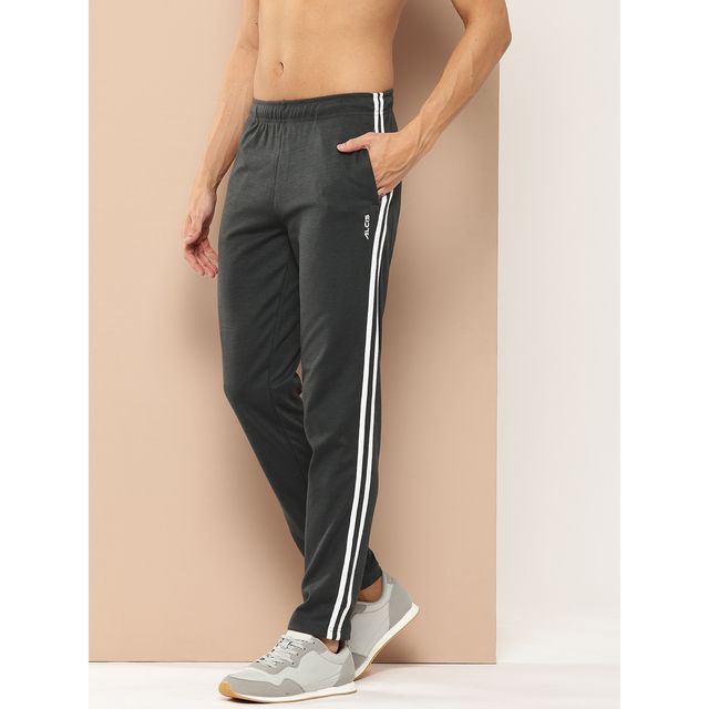 Alcis Men's Track Pant | Charcoal - M