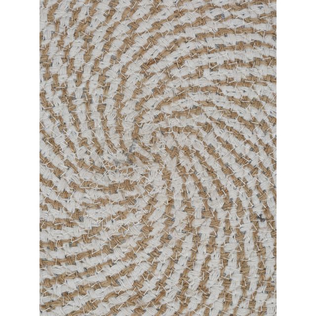 Hosta Homes Pure Cotton White & Beige Reversible Table Place Mats | Pack of 2