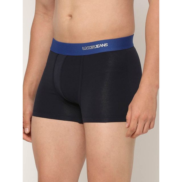 Underjeans by Spykar Men's Blue | Red & Navy Pack of 3 Trunk | L