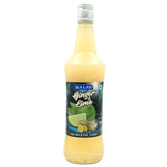Mala's Ginger & Lime Cordial