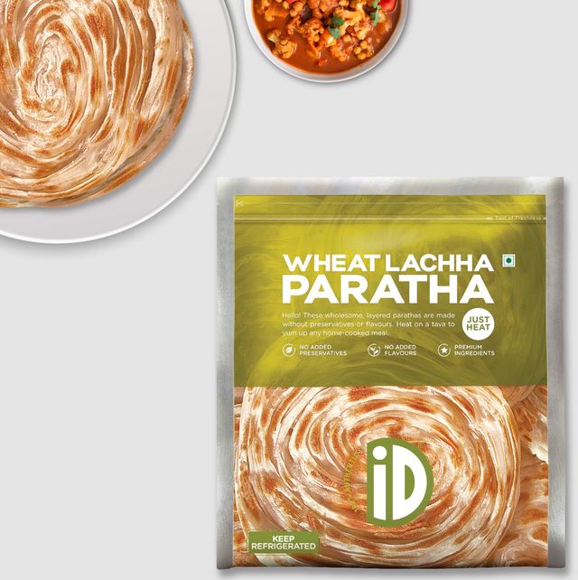 iD Wheat Lachha Paratha 400 g Combo