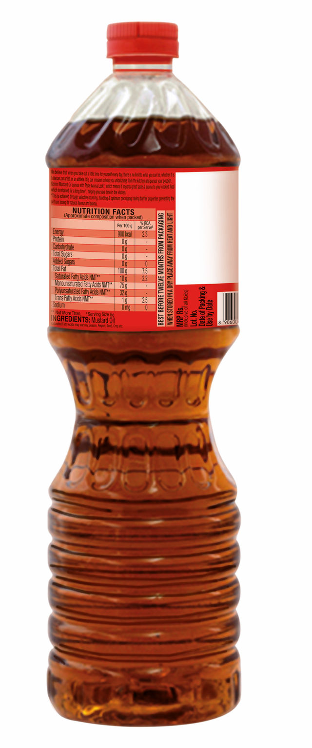 Gemini Mustard Oil | Bottle