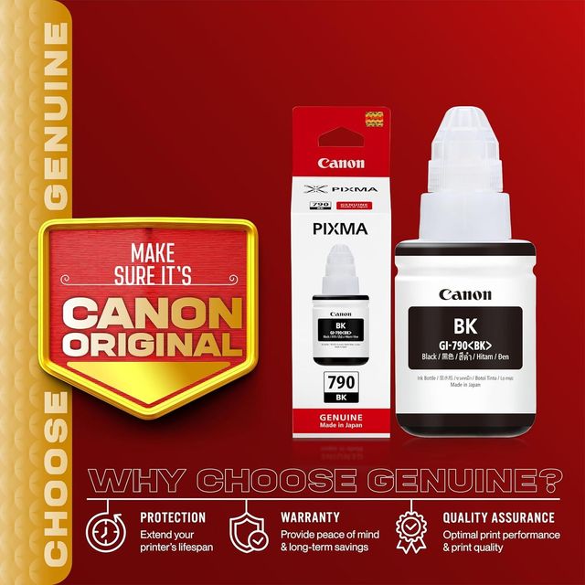 Canon Ink Bottle GI-790B Black