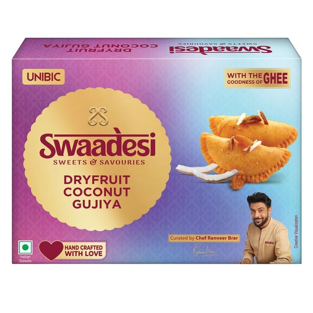 UNIBIC Dryfruit Coconut Gujiya By UNIBIC Swaadesi