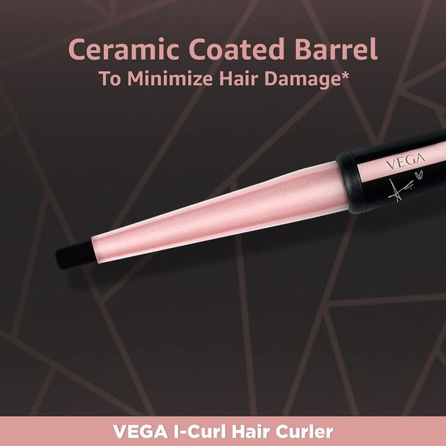 VEGA VHCH-05 Hair Curler - Ceramic | Corded Electric | Quick Heatup Technology
