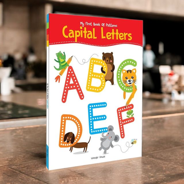 My First Book Of Patterns Capital Letters Write And Practice Patterns And Captital Letters A To Z