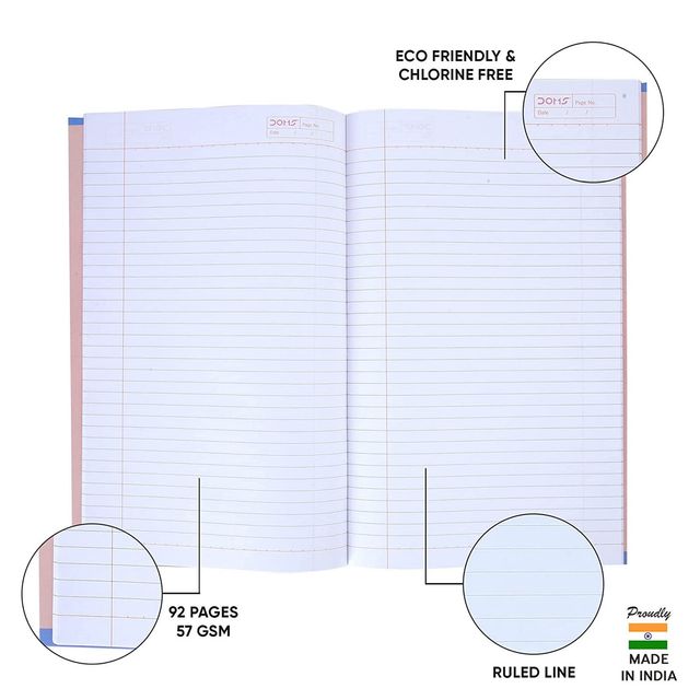 Doms Single Line Note Book (Art Of God Series)