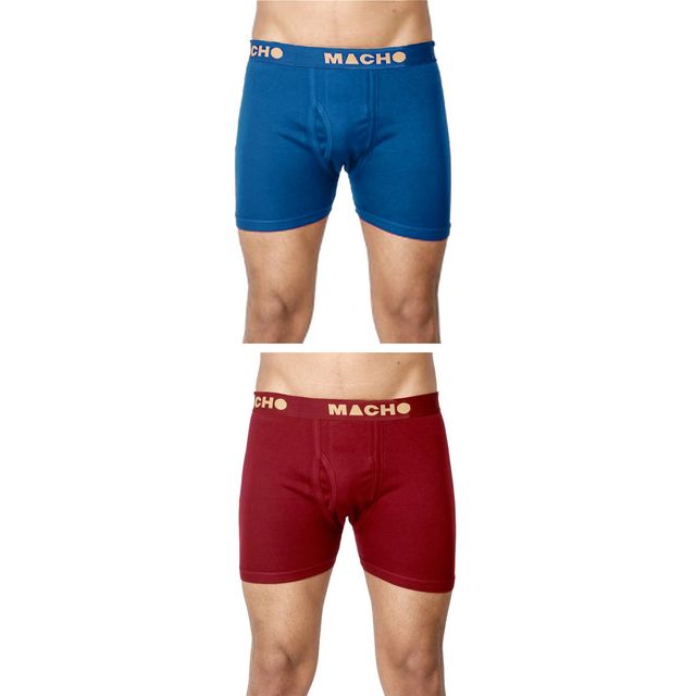 Macho Pack Of 2 Solid Men Trunk | Multicolor - 95
