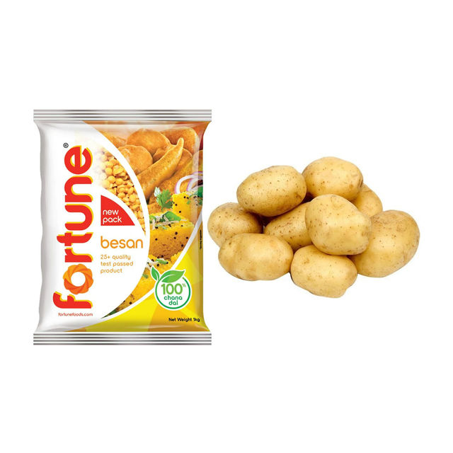 Fortune Besan(500gms) & Potato(1kg) Combo