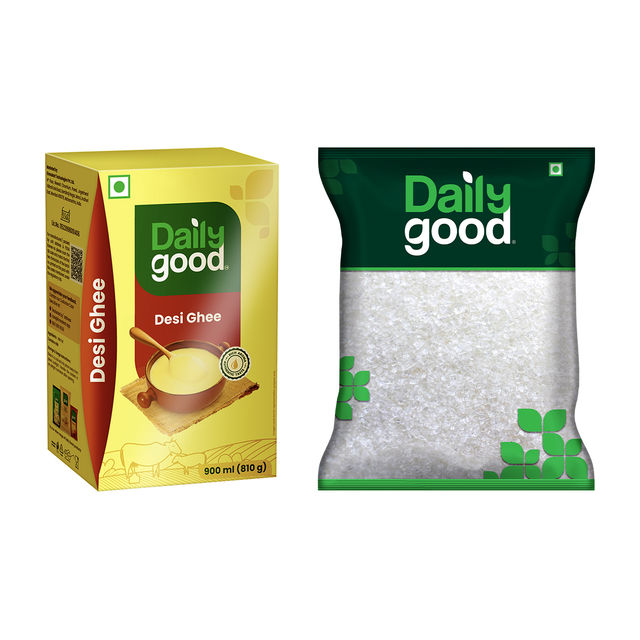 Daily Good Desi Ghee(900ml) & Daily Good Medium Sugar(1kg) Combo