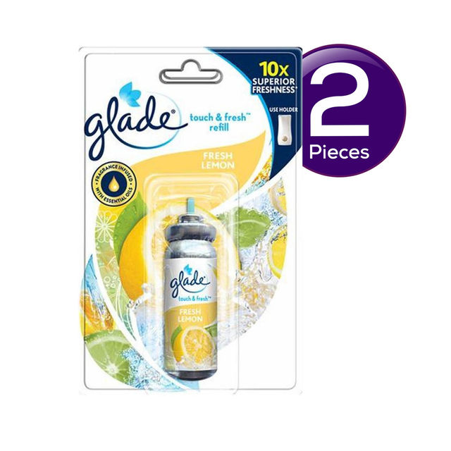 Glade Touch & Fresh Lemon Refill 12 ml Combo
