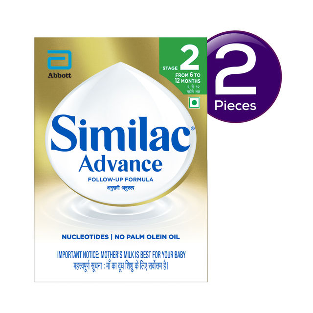 Similac Advance Stage 2 Follow-Up Formula | 6 to 12 months - Box 400 g Combo