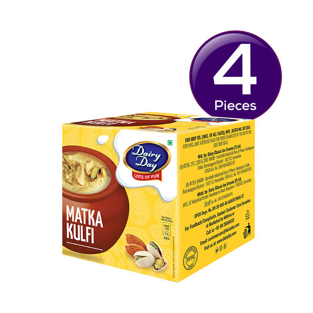 Dairy Day Matka Kulfi 100 ml Combo