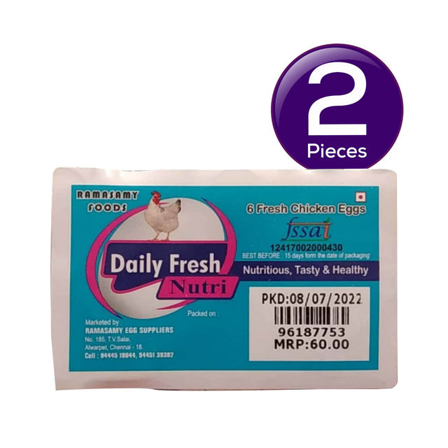 Arora White Eggs 6 pc Combo
