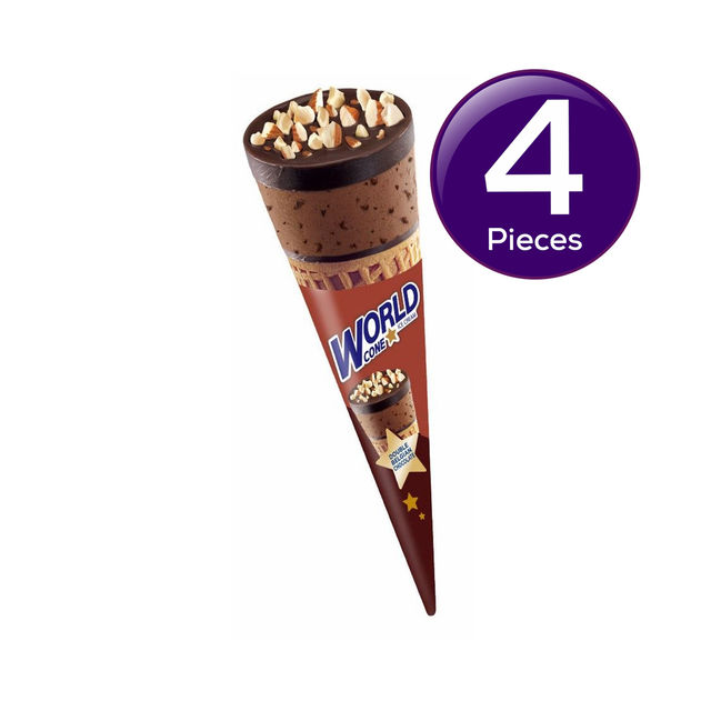 Havmor Double Belgian Choco Ice Cream Cone 150 ml Combo