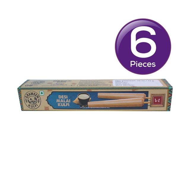Grameen Desi Malai Kulfi Stick 70 ml Combo