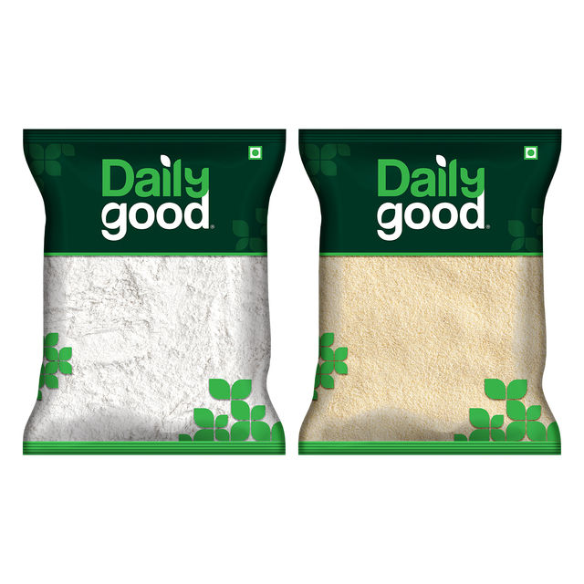Daily Good Maida / Refined Wheat Flour(500gms) & Daily Good Sooji / Rava(500gms) Combo