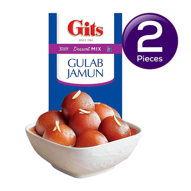 Gits Gulab Jamun Instant Dessert Mix 200 g Combo