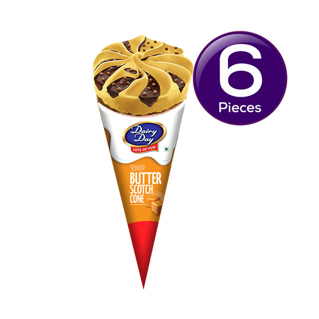 Dairy Day Butterscotch Cone 120 ml Combo