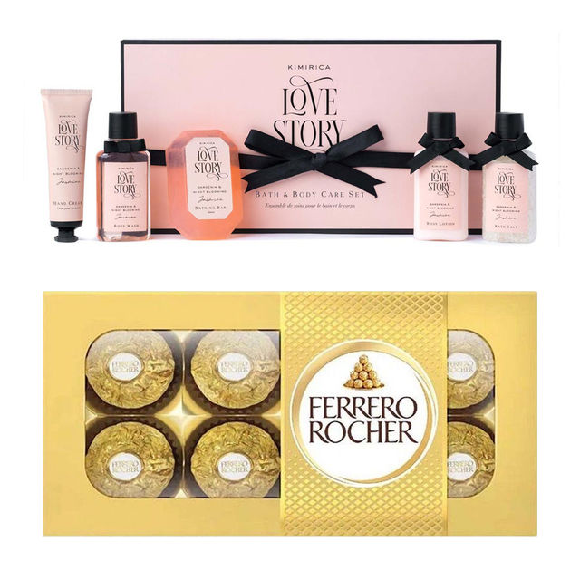 Kimirica Love Story Experience Set(1pc) & Ferrero Rocher T8 100 Gram(100gms) Combo