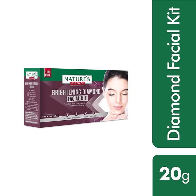 Nature's Essence Brightening Diamond Facial Kit Single Use Pack