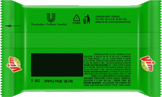 Vim Lemon Dishwash Bar