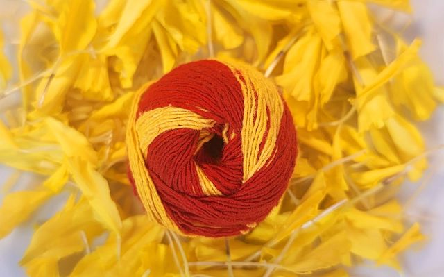 Seetara Kalawa Mauli Thread - Red & Yellow Protective Thread for Puja