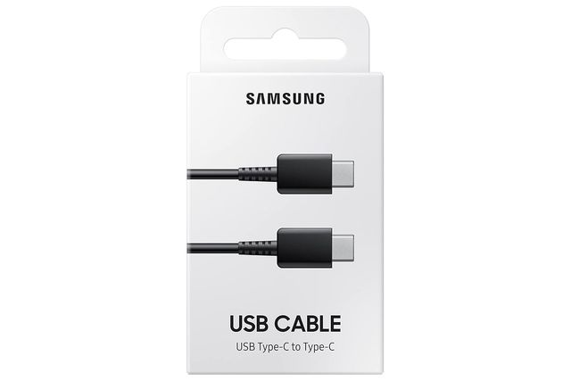 Samsung Original Type C To C Cable - 3.28 Feet 1 Meter Black