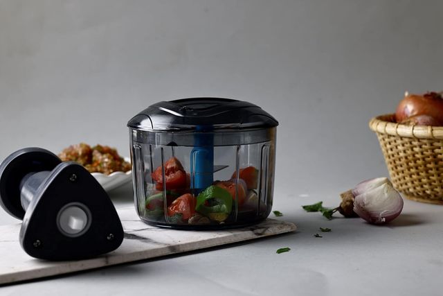Ganesh Manual Hand Press Bingo Push Chopper With 3 Blades