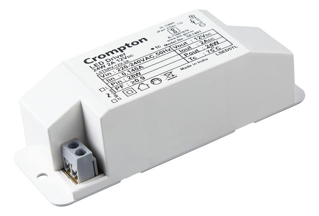 Crompton 24W 2A Led Strip Light Driver