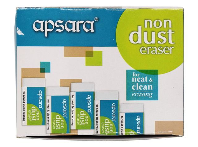 Apsara Non Dust Eraser - Clean and Smooth Erasing