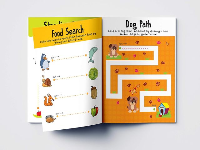 My First Book Of Patterns Pencil Control: Patterns Practice Book For Kids (Pattern Writing)