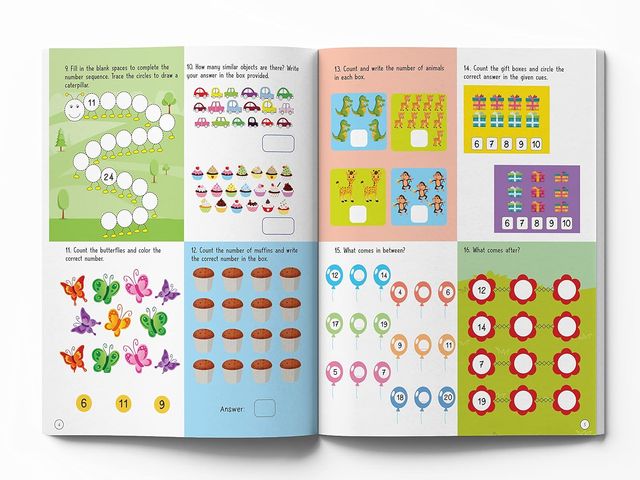 201 Maths Activity Book - Fun Activities and Math Exercises for Children Knowing Numbers Bodmas